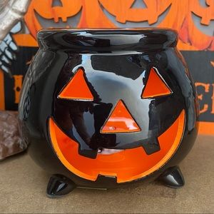 LED Light Up Jack O’ Lantern Witch Cauldron Color Changing Halloween Decor